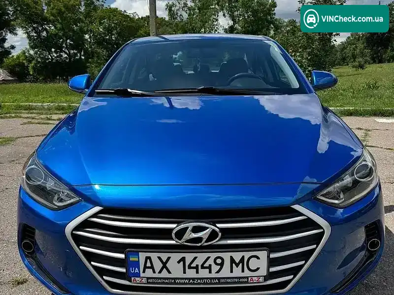 Hyundai Elantra 2017, фото з оголошення 1 з 10, VIN 5NPD84LF6JH295708