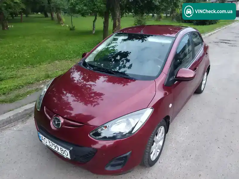 Mazda 2 2011, фото з оголошення 2 з 20, VIN JMZDE145500421915
