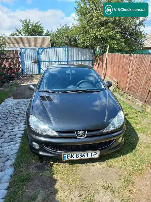 Peugeot 206 2006, фото з оголошення 1 з 21, VIN VF32DNFUA44921226