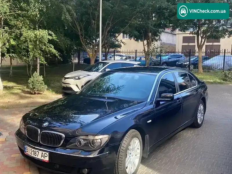 BMW 7 Series 2007, фото з оголошення 1 з 17, VIN WBAHN61080DT54747