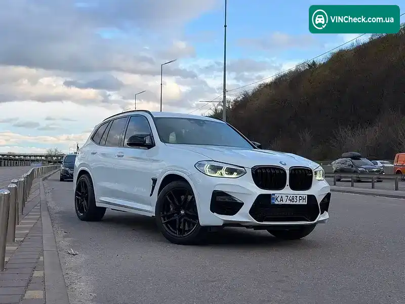 BMW X3 M 2019, фото з оголошення 1 з 20, VIN 5YMTS0C05L9B22138