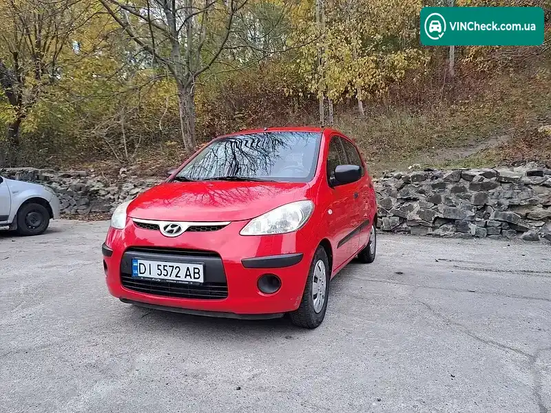 Hyundai i10 2008, фото з оголошення 1 з 12, VIN MALAM51BP8M032218