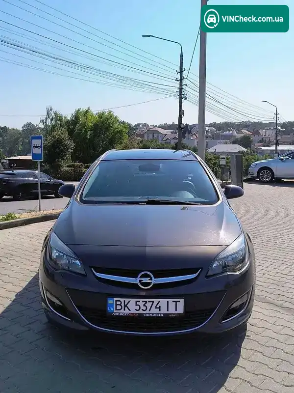 Opel Astra 2015, фото з оголошення 2 з 20, VIN W0LPE8E67F8066372