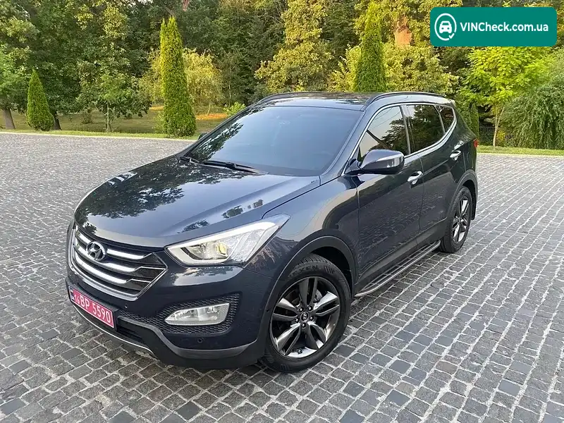 Hyundai Santa FE 2013, фото з оголошення 2 з 20, VIN KMHSW81XBDU091487