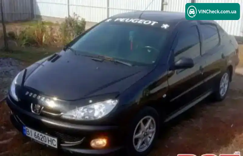 Peugeot 206 2007, фото з оголошення 2 з 14, VIN VF32BKFWA72773647