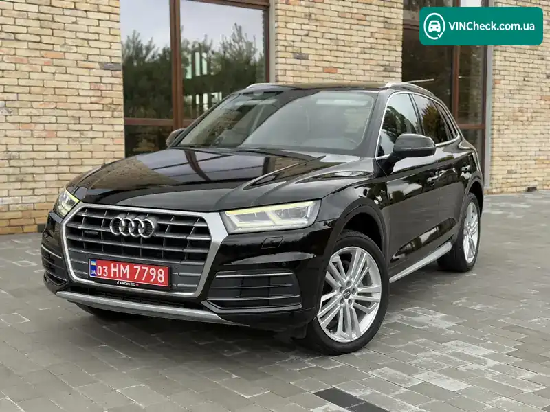 Audi Q5 2018, фото з оголошення 1 з 20, VIN WA1BNAFY6J2129213