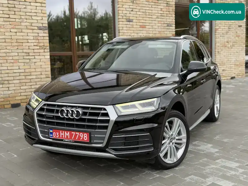 Audi Q5 2018, фото з оголошення 2 з 20, VIN WA1BNAFY6J2129213