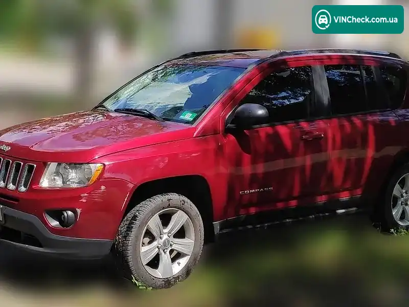 Jeep Compass 2012, фото з оголошення 1 з 6, VIN 1C4NJDBB6CD599377