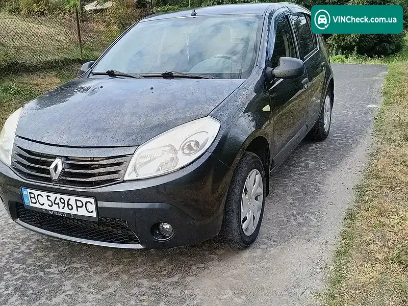 Renault Sandero 2010, фото з оголошення 1 з 17, VIN VF1BSRABB43165556
