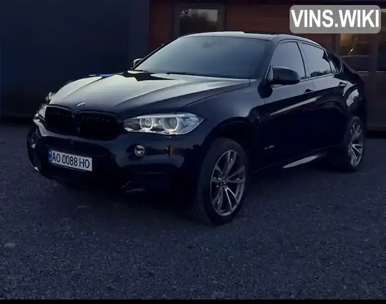 BMW X6 2014, фото з оголошення 1 з 8, VIN WBAKV210100N16952