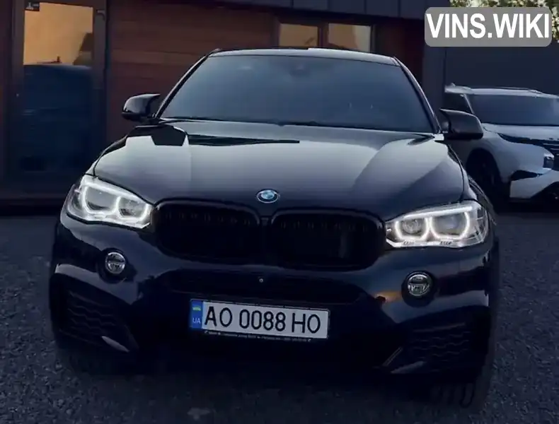 BMW X6 2014, фото з оголошення 2 з 8, VIN WBAKV210100N16952