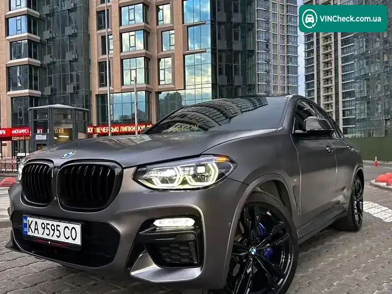 BMW X4 2019, фото з оголошення 2 з 21, VIN 5UXUJ5C55K9A32753