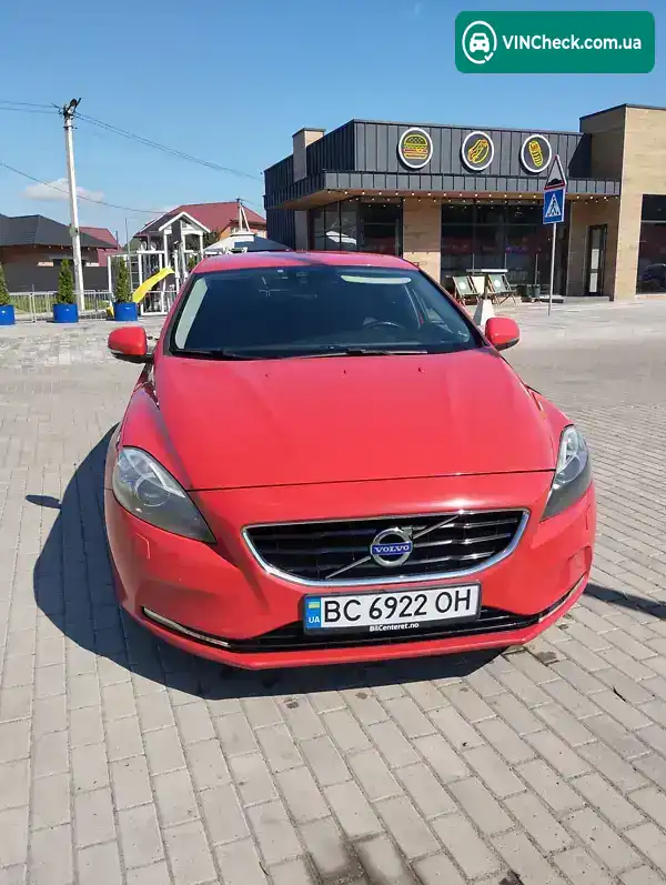 Volvo V40 2015, фото з оголошення 1 з 21, VIN YV1MV74L1G2285815