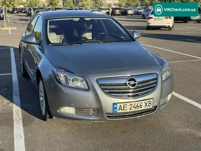 Opel Insignia 2013, фото з оголошення 1 з 21, VIN W0LGT5GM1D1063912