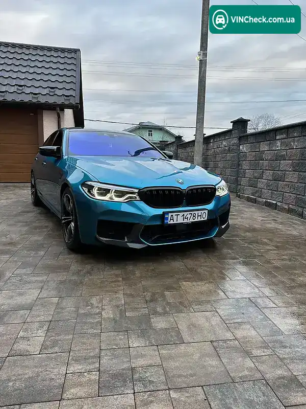 BMW M5 2018, фото з оголошення 1 з 20, VIN WBSJF01000G966575