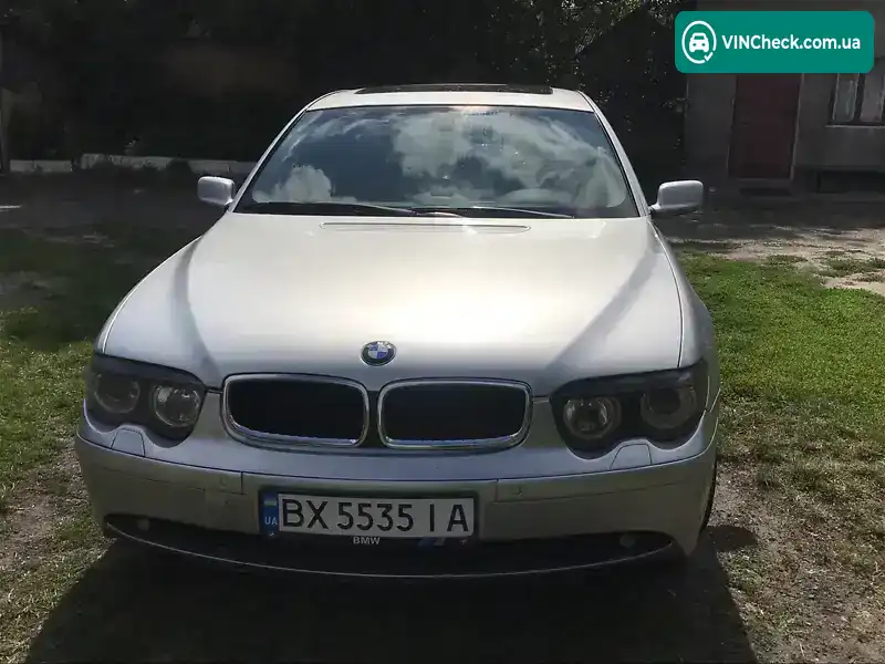 BMW 7 Series 2002, фото з оголошення 2 з 13, VIN WBAGL61020DM54697
