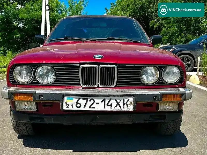 BMW 3 Series 1986, фото з оголошення 2 з 11, VIN WBAAC510801481856