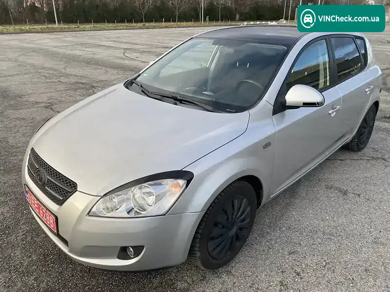 Kia Ceed 2007, фото з оголошення 2 з 20, VIN U5YFF24237L029926