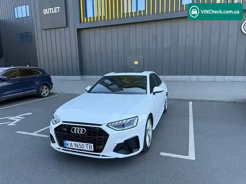 Audi A4 2022, фото з оголошення 1 з 20, VIN WAUFAAF48NN012928