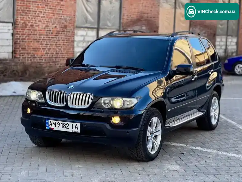 BMW X5 2006, фото з оголошення 2 з 20, VIN 5UXFA13596LY37243
