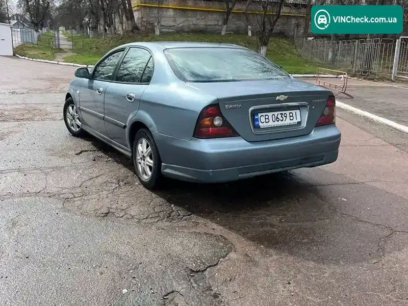 Chevrolet Evanda 2005, фото з оголошення 2 з 6, VIN KL1LA69ZE6B180932
