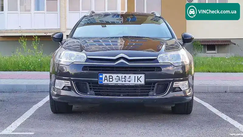 Citroen C5 2012, фото з оголошення 2 з 20, VIN VF7RWRHDACL533065