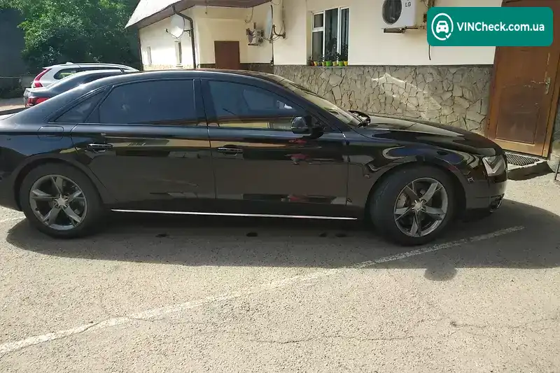 Audi A8 2013, фото з оголошення 2 з 17, VIN WAUZZZ4H5DN036046