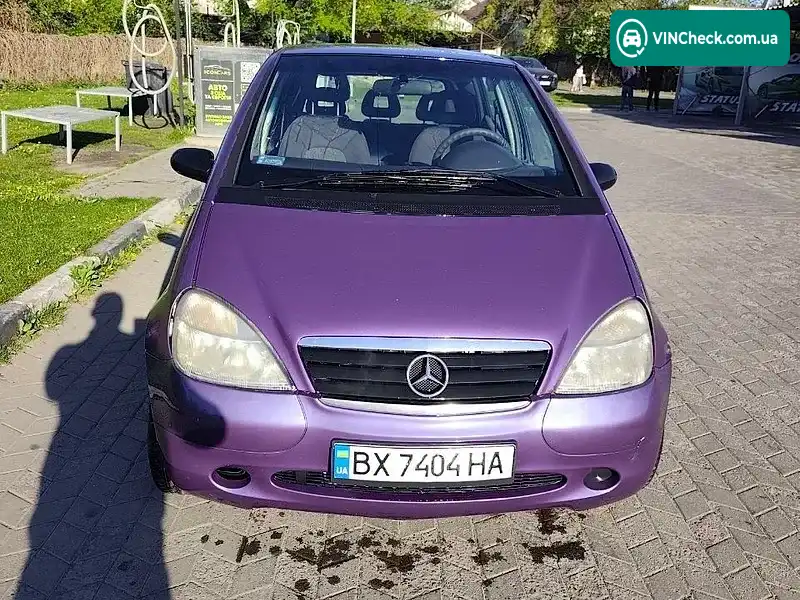 Mercedes-Benz A-Class 1999, фото з оголошення 1 з 7, VIN WDB1680081J321041
