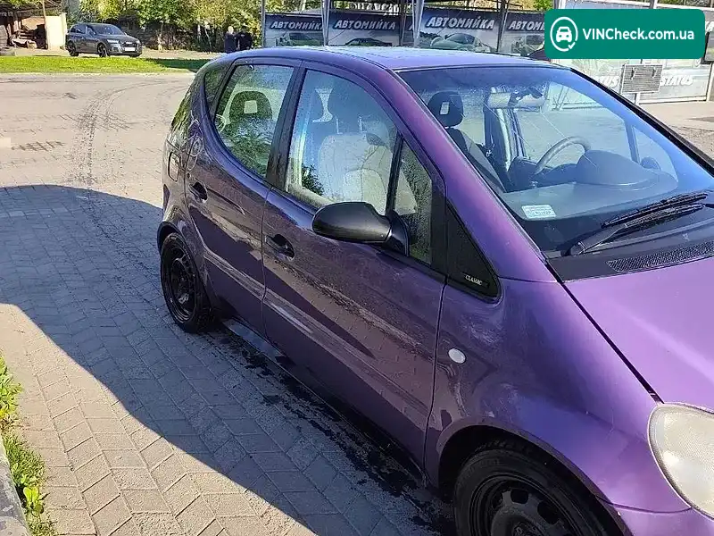 Mercedes-Benz A-Class 1999, фото з оголошення 2 з 7, VIN WDB1680081J321041