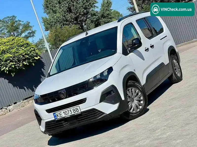 Peugeot Rifter 2025, фото з оголошення 1 з 20, VIN VR3EBYHT6SJ629027