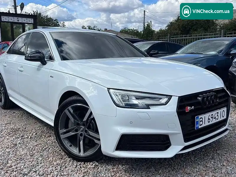 Audi A4 2017, фото з оголошення 2 з 20, VIN WAUENAF42JN006634