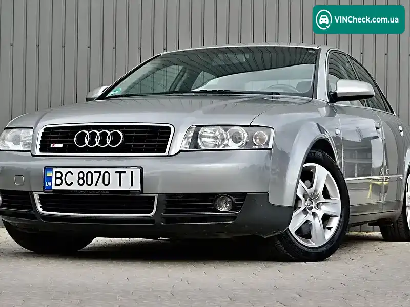 Audi A4 2002, фото з оголошення 2 з 20, VIN WAUZZZ8E03A038406