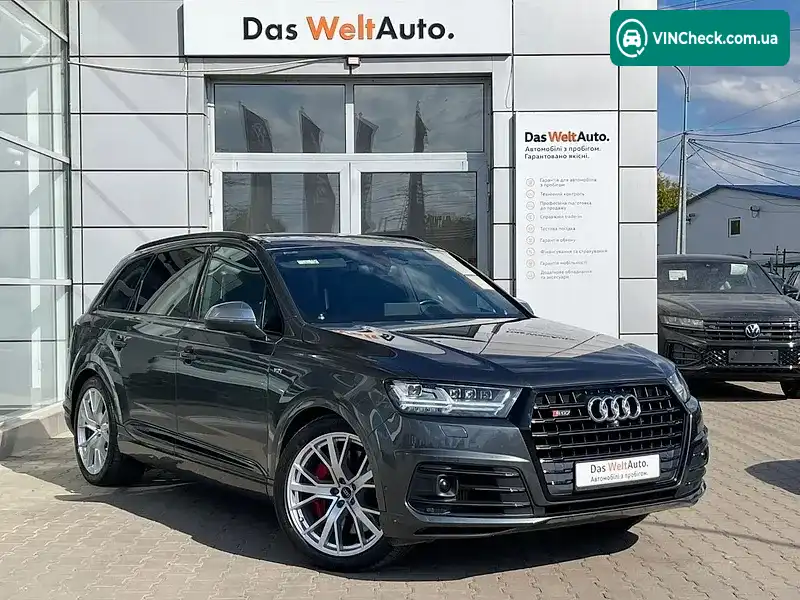 Audi SQ7 2016, фото з оголошення 1 з 20, VIN WAUZZZ4M9HD007402