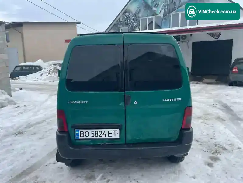 Peugeot Partner 2007, фото з оголошення 2 з 10, VIN VF3GBWJYB96262673