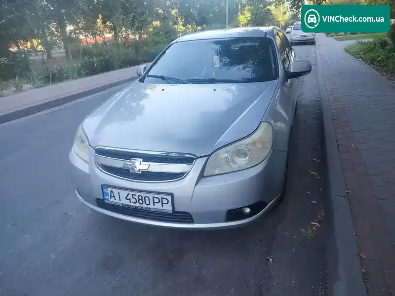 Chevrolet Epica 2007, фото з оголошення 1 з 9, VIN KL1LA69LE7B056527