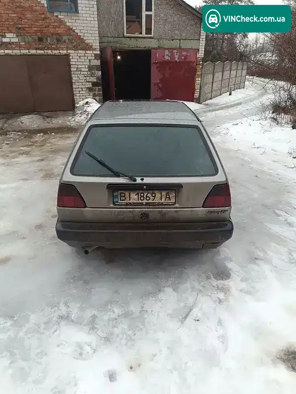 Volkswagen Golf 1987, фото з оголошення 1 з 9, VIN WVWZZZ19ZJW198635