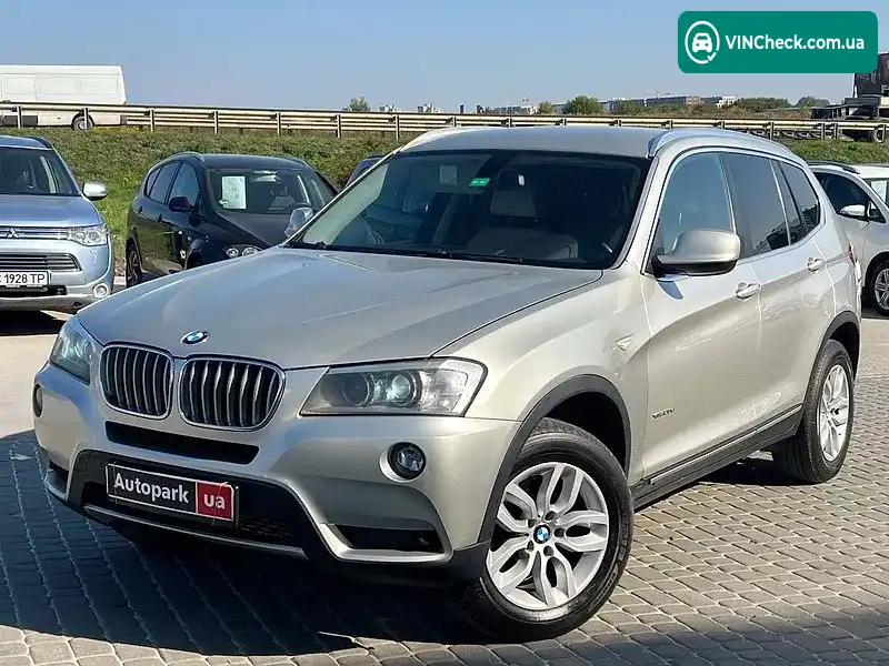 BMW X3 2012, фото з оголошення 1 з 20, VIN WBAWY310600A61100