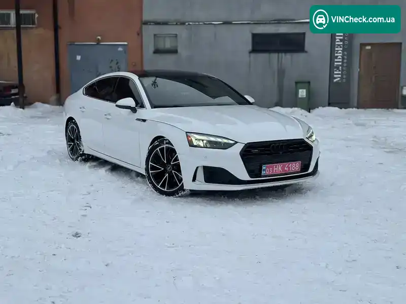Audi A5 Sportback 2021, фото з оголошення 1 з 20, VIN WAUCBCF52MA025975