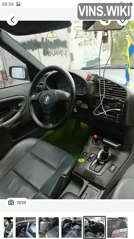 BMW 3 Series 1996, фото з оголошення 2 з 21, VIN WBACB81080AU10718