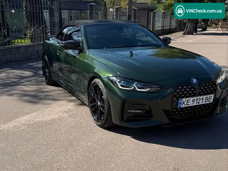 BMW 4 Series 2022, фото з оголошення 1 з 20, VIN WBA43AT06NCK34723