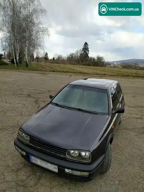 Volkswagen Golf 1996, фото з оголошення 1 з 13, VIN WWWFG46787GH56432
