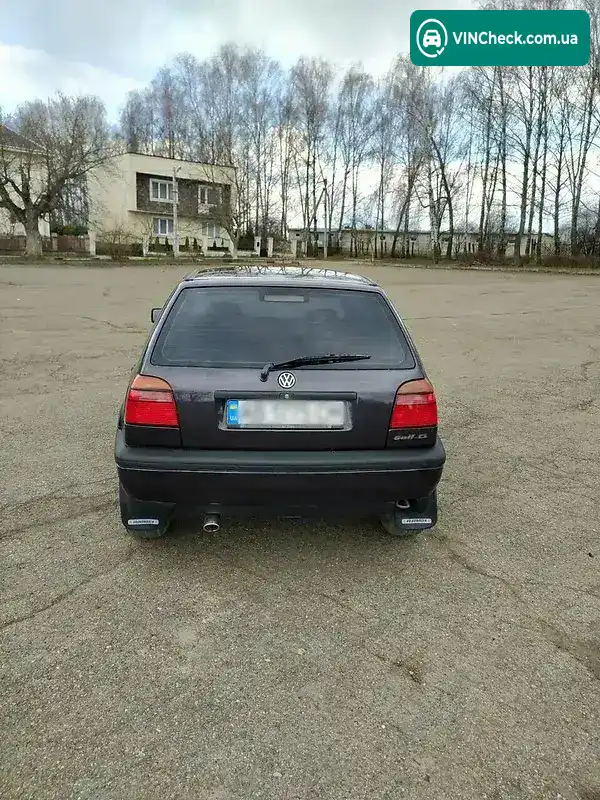 Volkswagen Golf 1996, фото з оголошення 2 з 13, VIN WWWFG46787GH56432