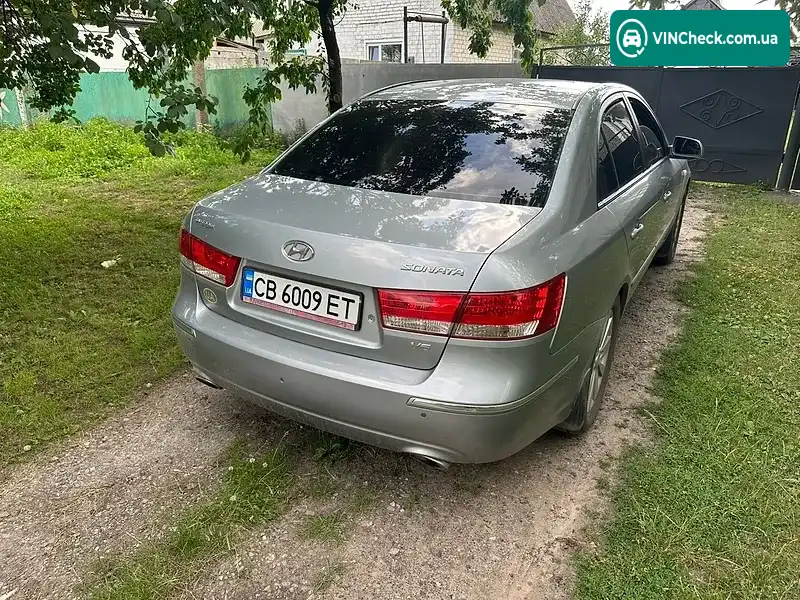 Hyundai Sonata 2008, фото з оголошення 2 з 6, VIN Y6LEU41FP9L200978
