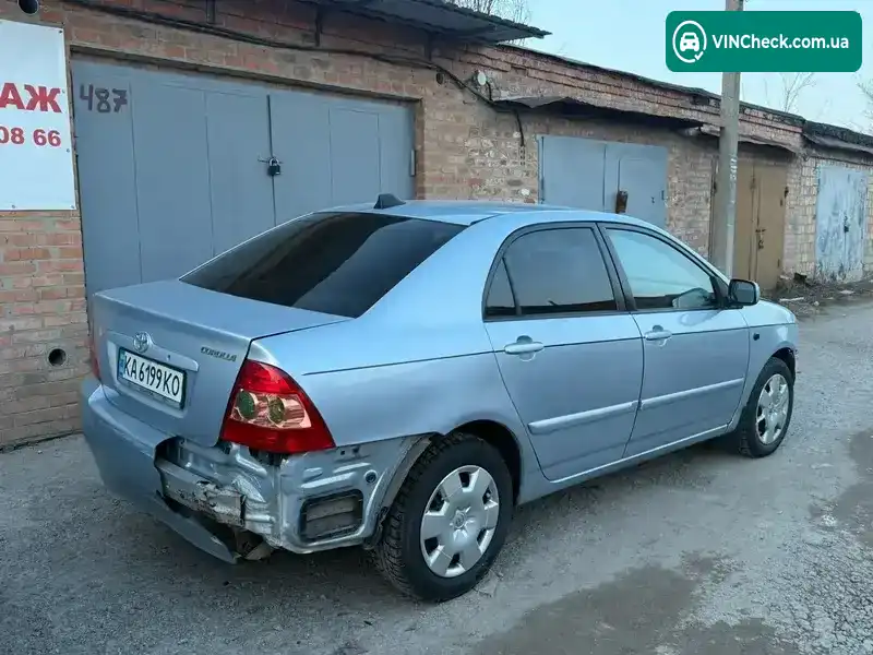 Toyota Corolla 2005, фото з оголошення 1 з 8, VIN NMTBZ20E80R103958