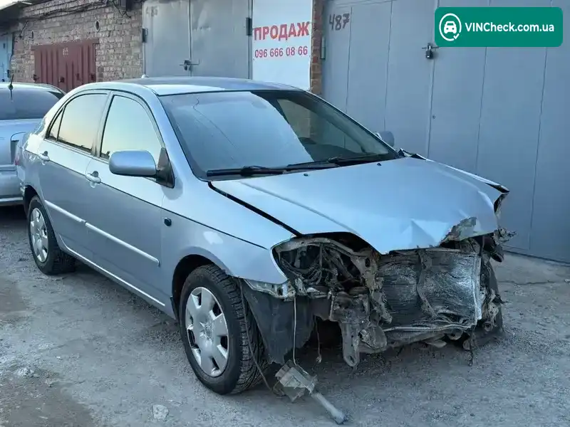 Toyota Corolla 2005, фото з оголошення 2 з 8, VIN NMTBZ20E80R103958