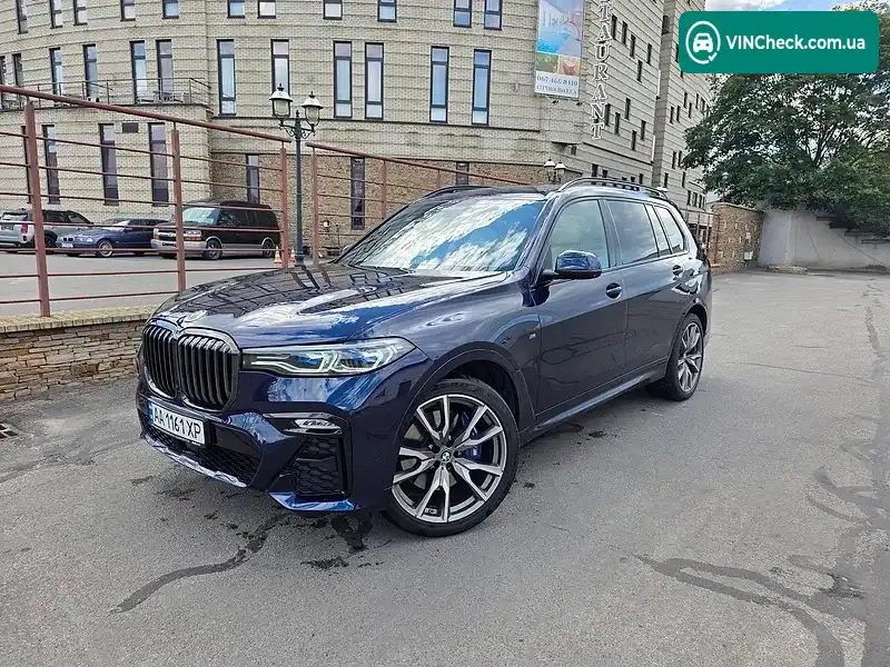 BMW X7 2022, фото з оголошення 1 з 17, VIN WBACW010509L50114