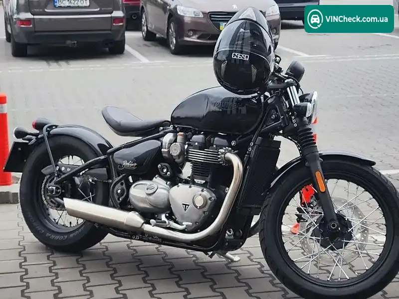 Triumph Bonneville bobber 2017, фото з оголошення 1 з 5, VIN SMTD42HL7JT852556