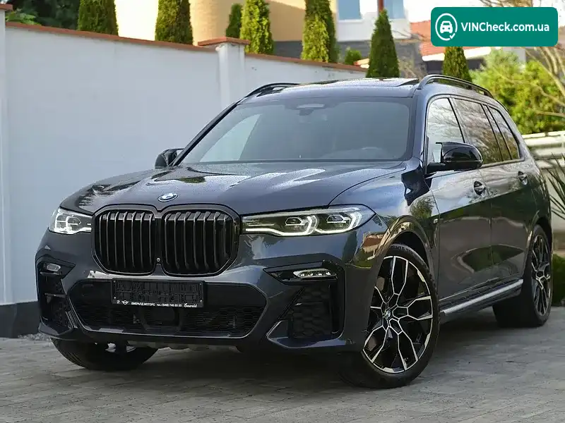 BMW X7 2022, фото з оголошення 1 з 20, VIN WBACW210809L29589