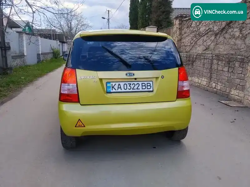 Kia Picanto 2007, фото з оголошення 2 з 21, VIN Y6LBA24337L000560
