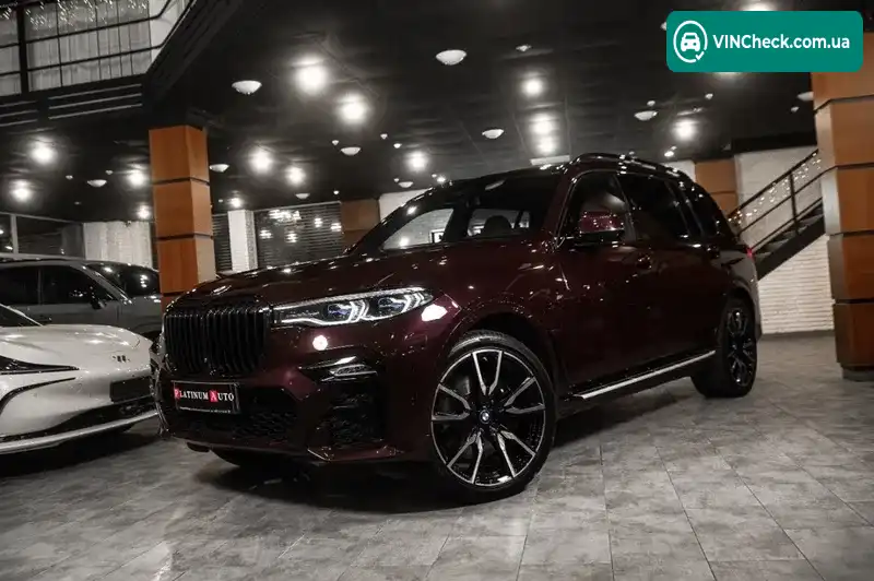 BMW X7 2022, фото з оголошення 1 з 20, VIN WBACW810509L46692
